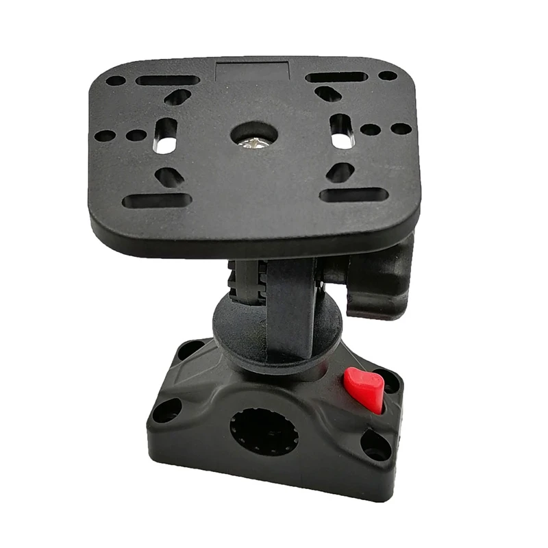 Girevole Kayak Fishfinder Montaggio Base Staffa Barca Da Pesca Yacht Fish Finder Piastra Gps Rotante