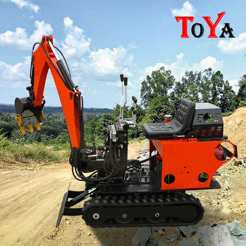 Escavatore Idraulico Meno Di 1 Tonnellata Escavatore Cingolato Ce Euro 5 Piccolo Bagger Per Macchine Edili Agricole Customizd