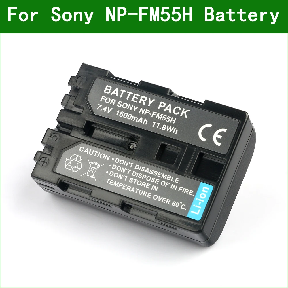Batteria Digitale Della Macchina Fotografica Di Lanfulang Np-Fm55H Fm55H Npfm55H Per Sony Dsc- F707 F717 F828 R1 S30 S50 S70 S75 S85 Dslr-A100 Hvr-A1U