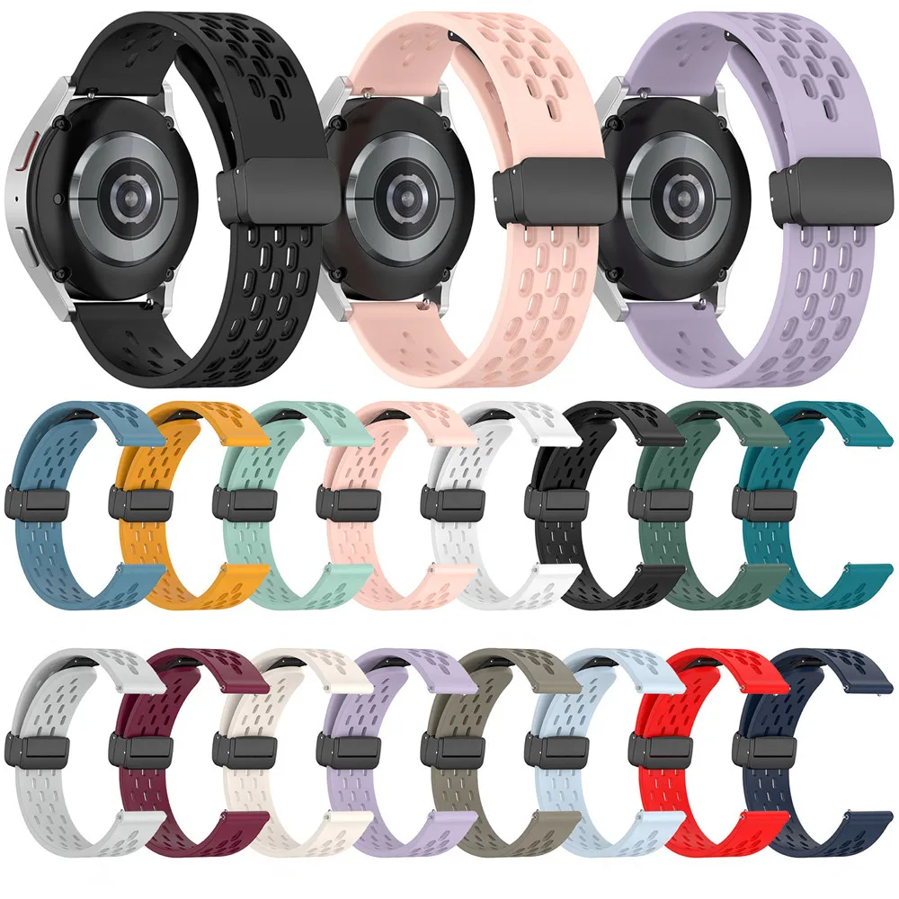 Cinturino Sportivo Per Samsung Watch 6 Watch6 Cinturino Classico Smart Watch Cinturino Da Polso Premium Silicone Traspirante Fitness Tracker
