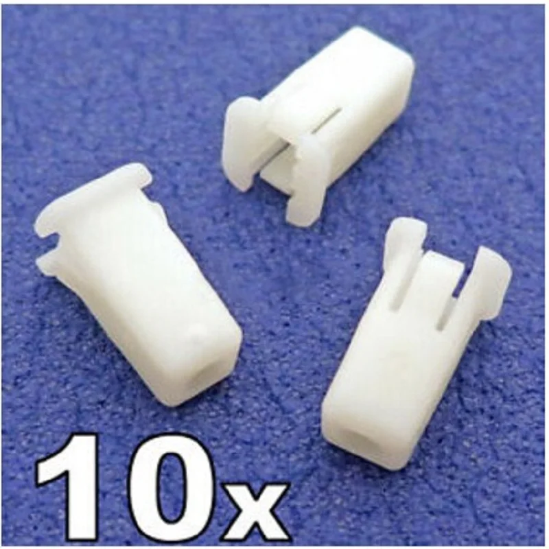 10X Plastica Paraurti Anteriore Clip Per Ford Fiesta St150-Bumper Ala Vite Passacavi