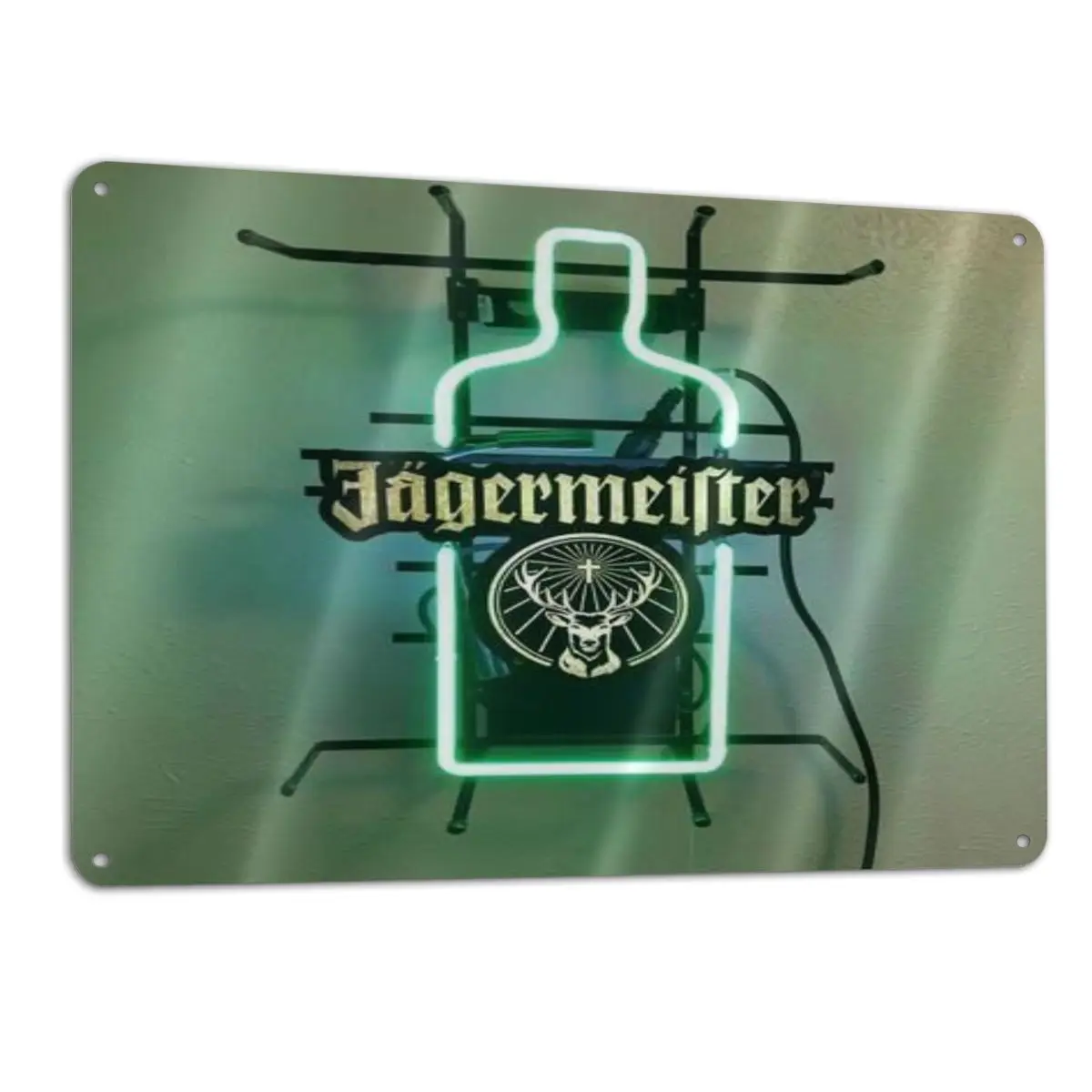 Jagermeister 1018 Targa In Metallo Segno Bar Home Wall Decor Segni Retro Custom Sign Room Decorations