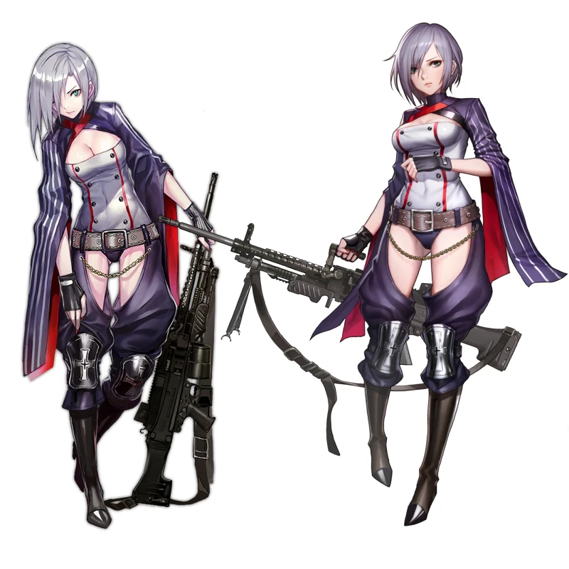 Rulemylife G36 Mg Girls Frontline Car Sticker Moto Graffiti Sticker Personalizza