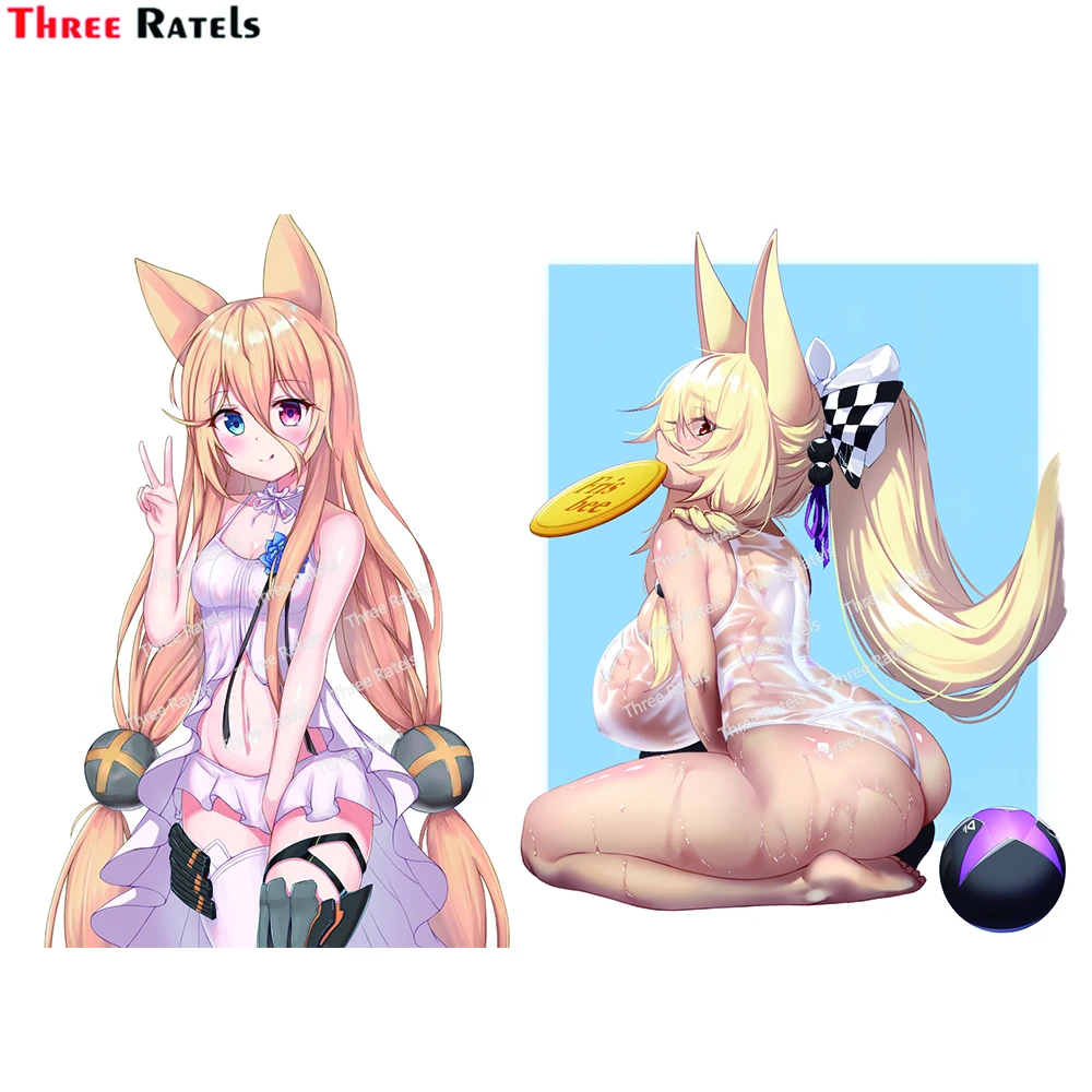 Three Ratels H497 G41 Girls Frontline Stikers And  Decals For Room Wall Toilet Mirror Decoration Funny Waterproof Material