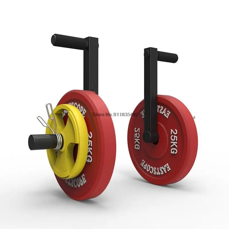 Palestra Fitness Farmer Walk Grips Sollevamento Pesi Power Training Maniglia Muscle Body Building Attrezzature Per Esercizi Carry Barbell Plate Rack