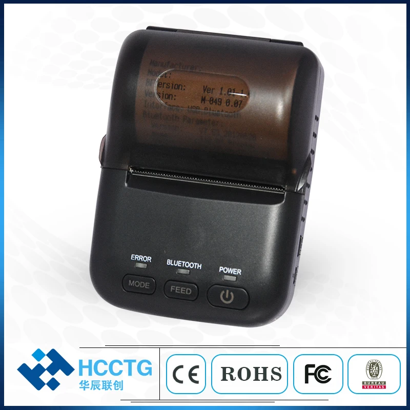 Stampante Mobile Per Tablet Android Portatile Bt Termica Mini Impresoras Da 58Mm Hcc-T12