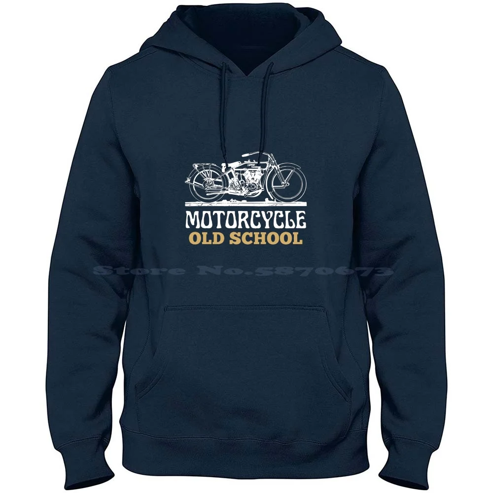 Moto Old School-Life Style 100% Cotone Felpa Con Cappuccio Simson Moto Moto Moto Vintage Vintage Moto