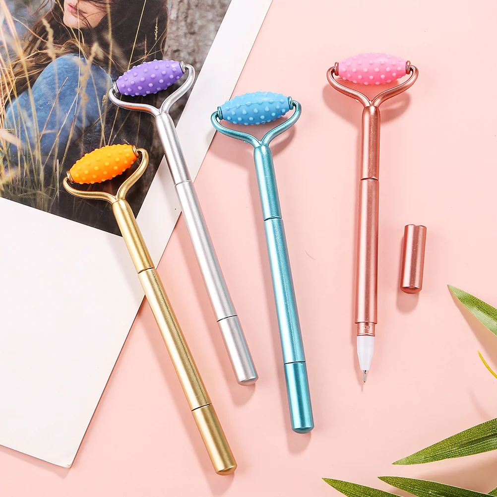 8 Pcs Penne A Pennello Per Penna Gel Per Ragazze Portatile Pene Signature Cute Bulk Writing Studenti Office Supllies