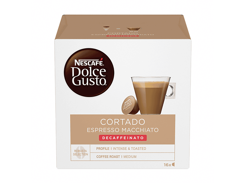 Nescafe' Dolce Gusto Capsule Dolce Gusto Cortado Decaffeinato Ndg Cortado Decaffeinato