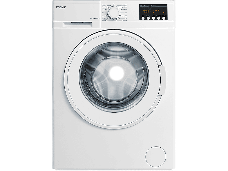 Koenic Kwm 6124 D Lavatrice, Caricamento Frontale, 6 Kg, 41,6 Cm, Classe