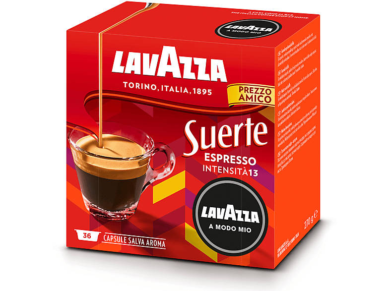 Lavazza Capsule Originali Lavazza Per Macchine Espresso A Modo Mio Suerte 36Caps, 0,12 Kg