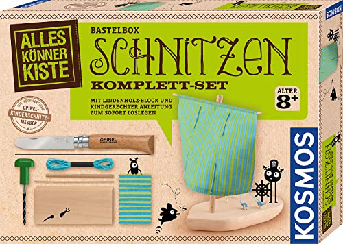 Schnitzen Komplett-Set: Bastel-Set