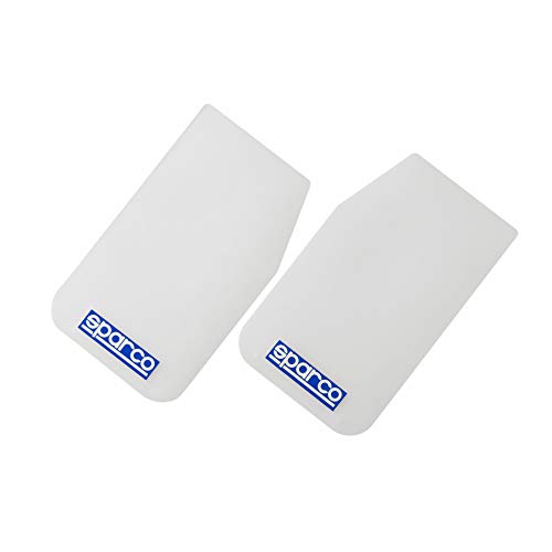 Sparco Paraspruzzi Universali Large, Set Di 2 Pezzi, Bianco Sparco