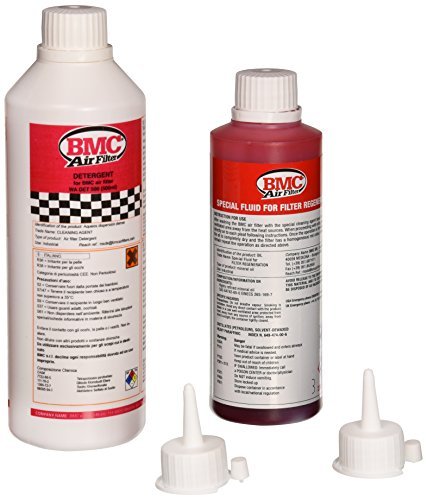 Kit Pulizia Bmc Filtri Aria Sportivi Auto Moto Detergente 500Ml + Olio 250Ml Wa250-500