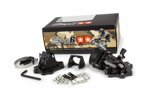 Collettore Aspirazione Stage 6 Per Scooter Minarelli Oriz. Per Carburatore Pwk D.21-24-28-30 Imbocco Carburatore D.32