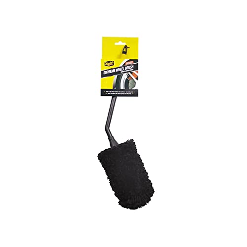 Meguiar'S X190700Eu Spazzola Angolare In Microfibra Supreme Per La Pulizia Dei Cerchi, Per Una Pulizia Dei Cerchi In Sicurezza, Medio