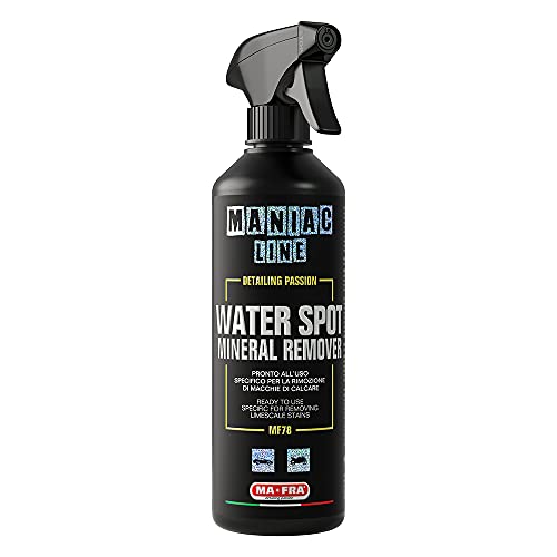 Mafra, Maniac Car Detailing Line, Water Spot Mineral Remover, Decontaminante Pronto All'Uso Specifico Per La Rimozione Di Macchie Di Calcare E Ossidaz