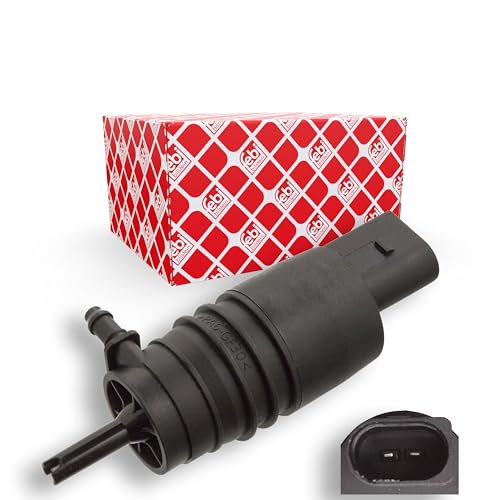 Febi Bilstein 23113 Pompa Lavavetri Per Sistema Lavavetro Parabrezza E Lavafari, 1 Unità
