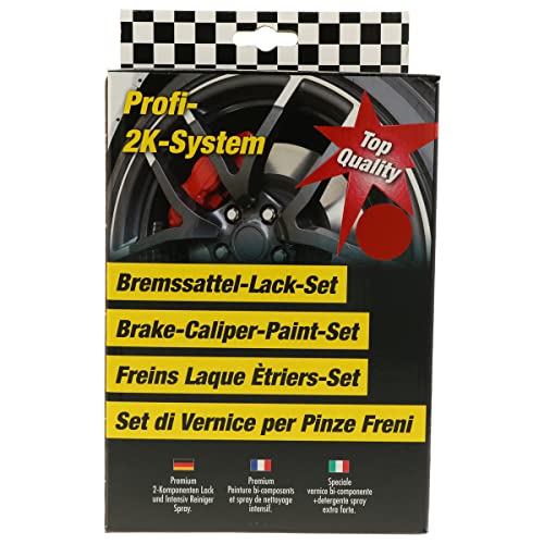 Dupli Color 0164745 Vernice Alta Temperatura E Pinze Freno Color Brake, Rosso, Confezioni Da 3