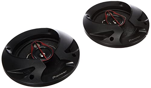 Pioneer Ts-R1750S 17 Cm Diffusore Coassiale A 3 Vie Set Con 2 Altoparlanti (250 W Max. Ciascuno, 40 W Sinus), Profondità Di Installazione 47 Mm, Tagli
