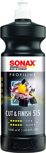 Sonax Profiline Cut+Finish Offre Una Lucidatura Rapida E Pulita Con Finitura Brillante Per Graffi Di Media Entità, 1 L, Articolo Numero 02253000