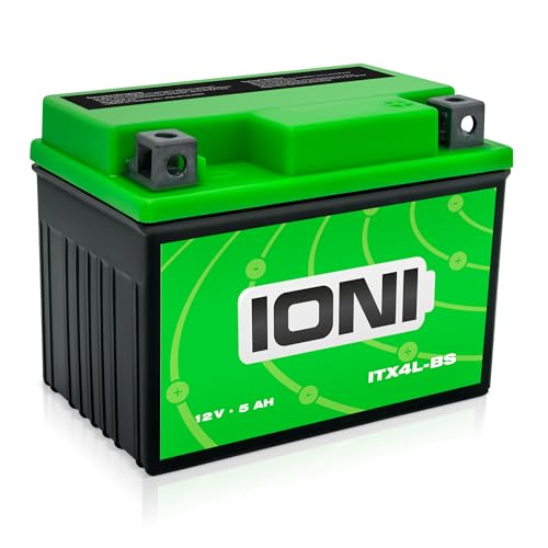 Ioni Itx4L-Bs / Sla4L-Bs 12V 5Ah Batteria Agm Compatibile Con Yb4L-B / Ytx4L-Bs Sigillato/Manutenzione Libera Scooter Batteria Adatta Per Il 99% Di Tu
