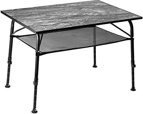 Brunner Tavolo Pieghevole Ed Ultraleggero Per Esterni, Da Campeggio, Giardino, Terrazzo In Alluminio - Elu' 100 - Resistente Alle Intemperie A Al Calo