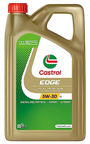 Castrol Edge 5W-30 Ll, Olio Motore, 5L
