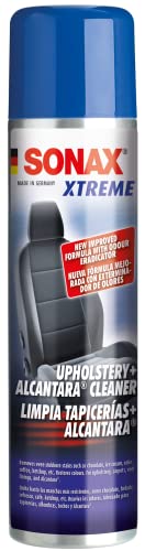 Sonax Xtreme Detergente Per Tessuti + Alcantara, Pulisce A Fondo E Delicatamente Tutti I Tessuti Degli Interni D’Auto, Anche In Alcantara, 400 Ml, Art