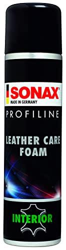 Sonax Profiline Leather Care Foam Schiuma Detergente Per La Cura Del Cuoio E Della Pelle, Ravviva I Colori, Dona Morbidezza E Protegge Dai Raggi Uv, 4