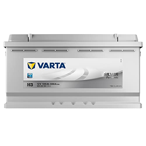 Varta H3 Silver Dynamic Batteria Avviamento 6004020833162, 12V 100 Ah 830A, 175 Mm X 353 Mm X 190 Mm
