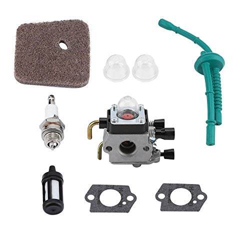 Set Carburatore Per Stihl Fs55 Fs55R Fs55Rc Fs38 Km55 Hl45 Km55R Filtro Aria Kit Driver Carburante Kit Candela
