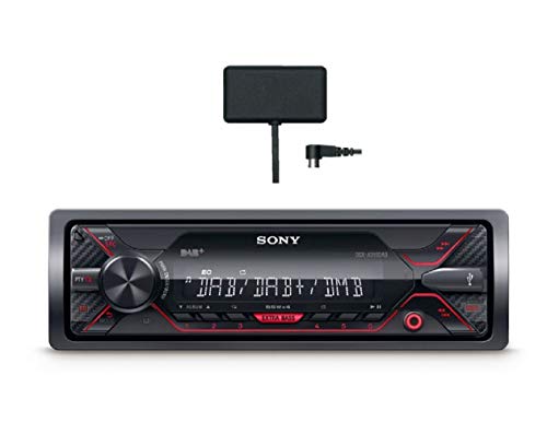 Sony Dsx-A310Kit Autoradio Con Ricezione Dab/Dab+/Fm Ed Antenna Dab Inclusa, Aux E Usb Per Iphone E Ipod, Android Music Playback, Potenza 4X55 W, File