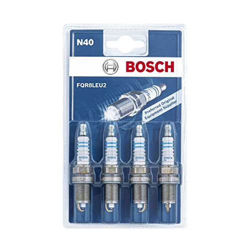 Bosch Fqr8Leu2 N40, Candele Per Automobile Nichel, Set Di 4
