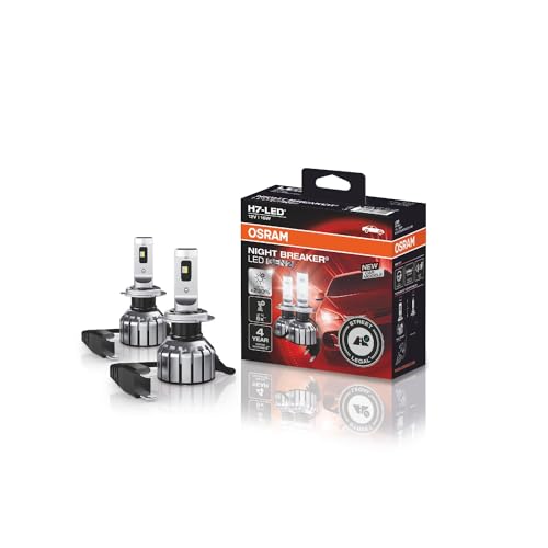 Osram Night Breaker Led H7 Gen 2, Abbaglianti E Anabbaglianti Con Omologazione Stradale, 12V, Fino Al 230% Di Luminosità In Più