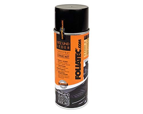 Foliatec F2402 Spray Di Colore Per Sedile E Pelle, Nero