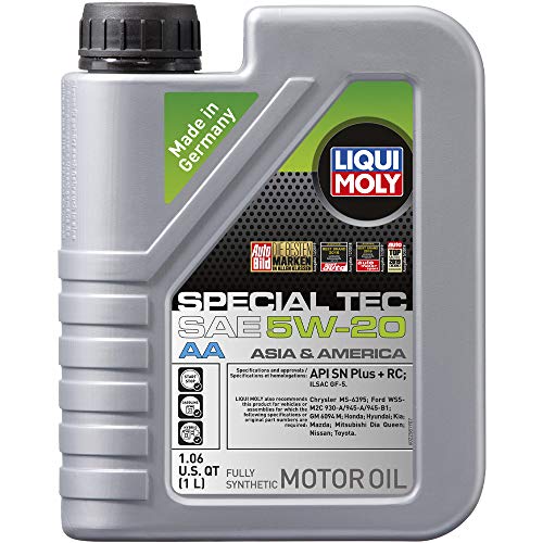 Liqui Moly Special Tec Aa 5W-20 | 5 L | Tecnologia Di Sintesi Olio Motore | 20793