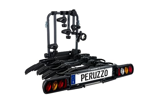 Peruzzo Pe 708/4 Portabici Gancio Traino, Pure Instinct, 4 Bici