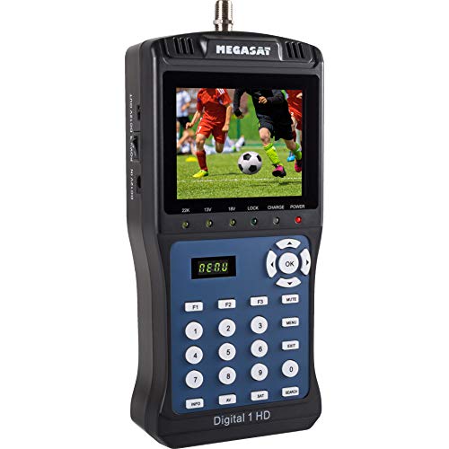 Megasat 2600011 Satmessgeraet Digital 1 Hd Nero