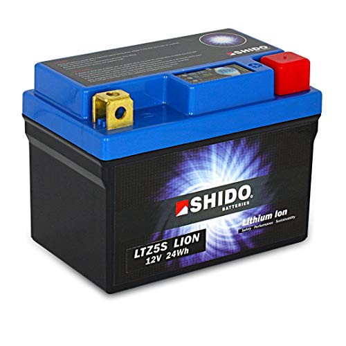 Shido Ltz5S Lion – S – Batteria A Litio, Ion Blu (Prezzo Con Euro 7,50 Deposito)