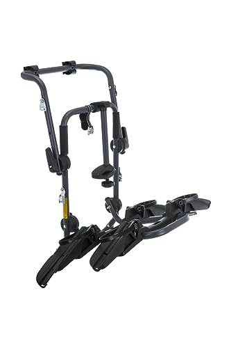 Peruzzo 709 Acciaio Portabici Posteriore Pure Instinct, Nero Carbone
