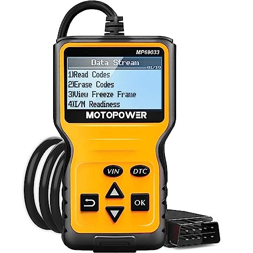 Motopower Mp69033 Obd2 Scanner Universale Motore Lettore Di Codici Di Guasto Can Strumento Di Scansione Diagnostica Per Tutte Le Auto Obd Ii Protocol