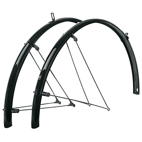 Sks Germany Bluemels Basic - Parafango Per Adulti, Colore Nero, 45 Mm
