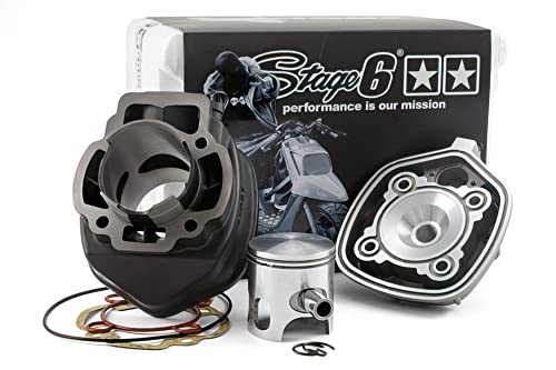 Zylinderkit Stage6 Streetrace 70 Cc, In Ghisa, D = 47 Mm Per Piaggio Lc
