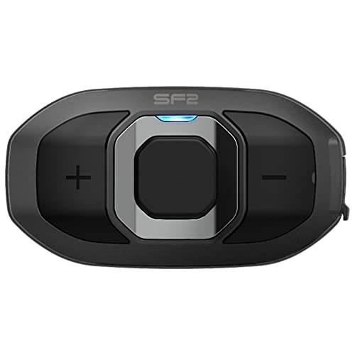 Sena Sf2 Sistema Di Comunicazione Bluetooth Per Moto Con Dual Speaker, Confezione Doppia, Nero