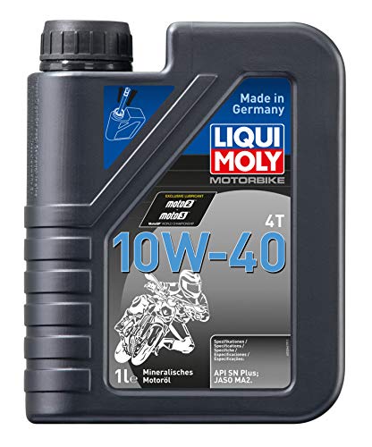 Liqui Moly 3044 Moto Olio 4T 10 W-40 Basic Street