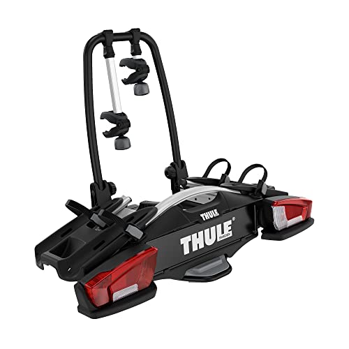 Thule Velocompact 13-Pin Piattaforma Gancio Traino Portabici Black/Aluminium, 2 Bikes