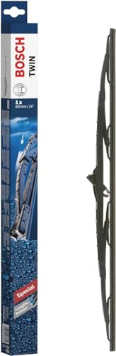 Tergicristalli Bosch Twin 600, Lunghezza 600Mm, 1 Tergicristallo Anteriore