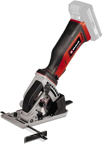 Einhell Mini Sega Circolare Manuale A Batteria Te-Cs 18/89 Li-Solo Power X-Change (Ioni Di Litio, 2500 Min-1, Profondità Di Taglio 28 Mm, Diametro Lam