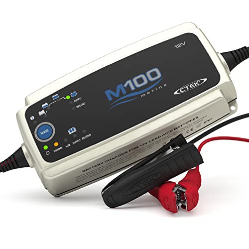 Ctek M100 Caricabatterie E Gruppo Di Mantenimento A 8 Fasi E 12V Per Ambienti Marini
